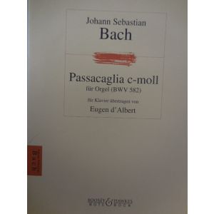 BOOSEY & HAWKES - J.S.Bach Passacaglia in Do minore