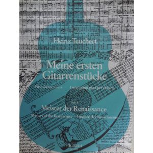 RICORDI - H.Teuchert Meine Ersten Gitarrenstucke Heft 3