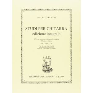 SUVINI ZERBONI - Studi Per Chitarra Ed.integrale Vol. 2 Mauro Giuliani