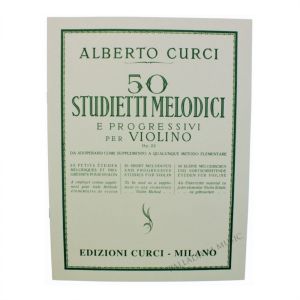 CURCI - Curci 50 Studietti Melodici E Progressivi Per Viol