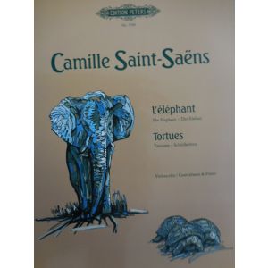EDITION PETERS - C.Saint-Saens L'elephant Violoncello-contraba