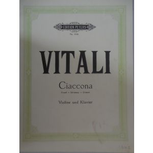 G.HENLE VERLAG - Vitali Ciaccona Violine Und Klavier