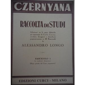 CURCI - Czernyana Raccolta Di Studi (a.longo) Fasc.i 60 St