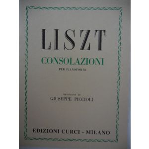 CURCI - Liszt Consolazioni Per Pianoforte