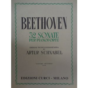 CURCI - Beethoven 32 Sonate Per Pianoforte Vol. II (13-2