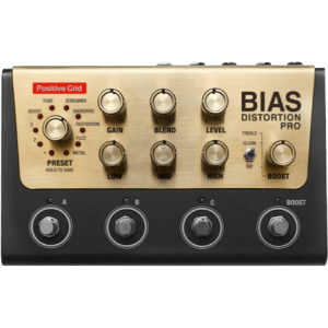 POSITIVE GRID - Bias Distortion Pro effetto a pedale per chitarra elettrica