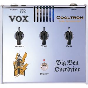 VOX - Cooltron Big Ben Overdrive TUBE TECHNOLOGY effetto a pedale valvolare per chitarra elettrica