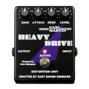 CARL MARTIN - Cm0103 Heavy Drive - Distorsore effetto a pedale per chitarra elettrica