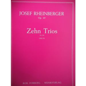 MUSIKVERLAG - J.Rheinberger Zehn Trios Fur Die Orgel