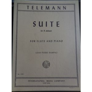 INTERNATIONAL MUSIC COMPANY - Telemann Suite In A Minor For Flute And Piano