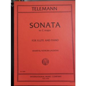 INTERNATIONAL MUSIC COMPANY - Telemann Sonata In C Major For Flute And Piano