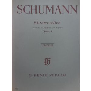 G.HENLE VERLAG - Schumann Blumenstuck Op.19 Per Pianoforte