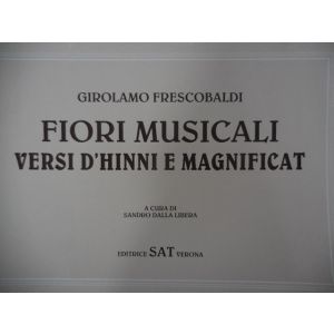 EDIZIONI MUSICALI RIUNITE - G.Frescobaldi Fiori Musicali Versi D'hinni E Magni