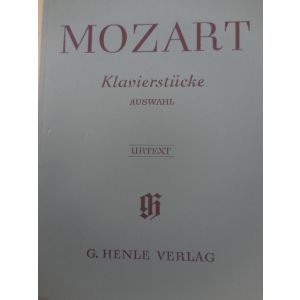 G.HENLE VERLAG - Mozart Klavierstucke P/f