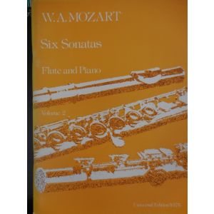 UNIVERSAL - Mozart Six Sonatas Flute Snd Piano Vol.2