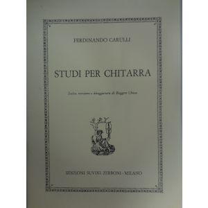 SUVINI ZERBONI - F.Sor Studi Per Chitarra Ediz.integrale Vol.I Op.