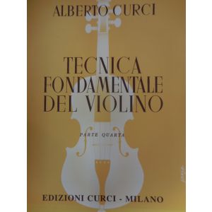 CURCI - A.Curci Tecnica Fondamentale Del Violino Parte 4
