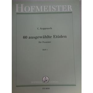 HOFHEIM LEIPZIG - Hofmeister 60 Ausgewahlte Etuden Fur Posaune 979-0203460145