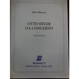 BERBEN - Nino Mancuso 8 Studi da Concerto per Fisarmonica