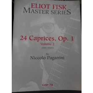 CARISCH - Eliot Fisk Master Series 24 Caprices Op.1 Vol.2