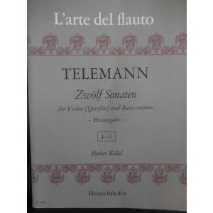 CARISCH - L'arte Del Flauto Telemann 4-6