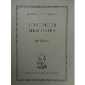 SUVINI ZERBONI - R.S.Brindle November Memories Per Chitarra