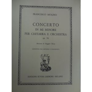 SUVINI ZERBONI - F.Molino Concerto In Mi Minore Per Chitarra E Orch