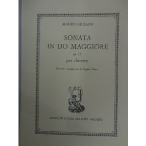 SUVINI ZERBONI - M.Giuliani Sonata In Do Maggiore Op.15 Per Chitarra