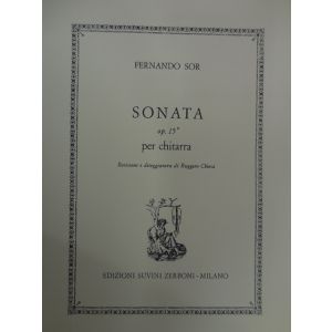 SUVINI ZERBONI - F.Sor Sonata Op.15 Per Chitarra