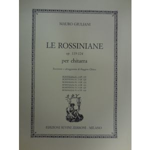 SUVINI ZERBONI - M.Giuliani Le Rossiniane Op.119-124 Per Chit. ( Ro