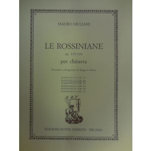 SUVINI ZERBONI - M.Giuliani Le Rossiniane Op.119-124 Per Chit. ( Ro