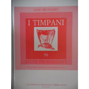 SONZOGNO - A.Buonomo I Timpani 50 Studi Progressivi