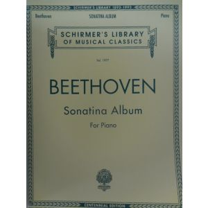 SCHIRMER - Beethoven Sonatina Album Per Pianoforte