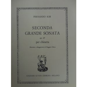 SUVINI ZERBONI - F.Sor Seconda Grande Sonata Op.25 Per Chitarra