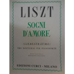 CURCI - Liszt Sogni D'amore 3 Notturni Per Pianoforte