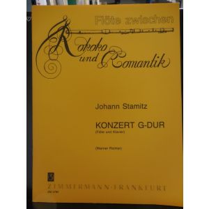 ZIMMERMANN - J.Stamitz Konzert G-dur Flote Und Klavier