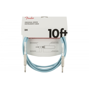 FENDER - Original Series Instrument Cable, 3 metri, Daphne Blue