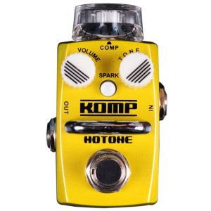 HOTONE - Scs-1 Komp - Single Footswitch Analog Compressor effetto a pedale per chitarra elettrica