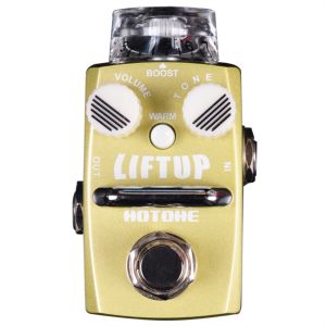 HOTONE - Sdb-1 Liftup - Single Footswitch Analog Boost effetto a pedale per Chitarra