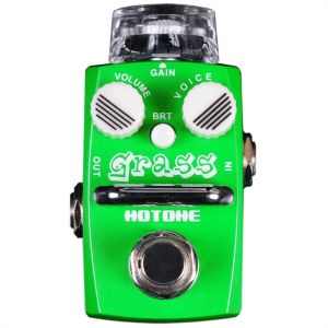 HOTONE - Sod-1 Grass - Single Footswitch Analog Overdrive effetto a pedale per Chitarra