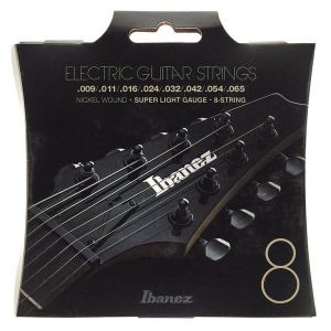 IBANEZ - Iegs8 9/65 corde Per Chitarra Elettrica 8 Corde Nickel Wound Super Light