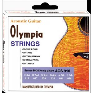 OLYMPIA STRINGS - Ags 910 Acoustic Gtr String 013-056