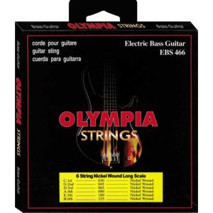 OLYMPIA STRINGS - Ebs 466 Electric Bass Gtr String 030-125 6 corde