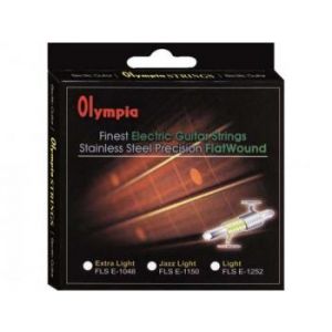 OLYMPIA STRINGS - Fls E-1150 Flatwound Electric Gtr String 011-050