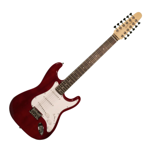 M.J.DOUGLAS - Mjst1012 Dakota Red Chitarra Elettrica 12 Corde