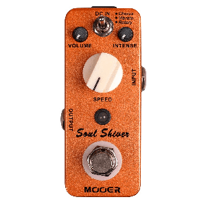 MOOER - Soul Shiver Multi Modulation Pedal Chorus - Vibrato - Leslie effetto a pedale per chitarra elettrica