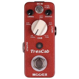 MOOER - TresCab Speaker Simulator Digitale di cabinet per chitarra