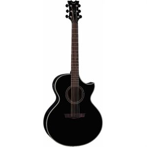 DEAN - Natural Series  Florentine Cutaway Black Chitarra Acustica Elettrificata