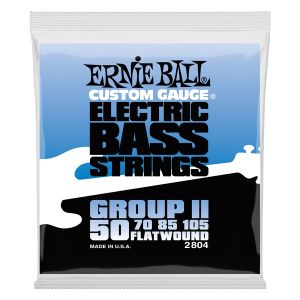 ERNIE BALL - 2804 muta per basso Flatwound 50/105