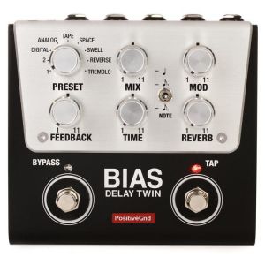 POSITIVE GRID - Bias Delay Twin effetto a pedale per chitarra elettrica